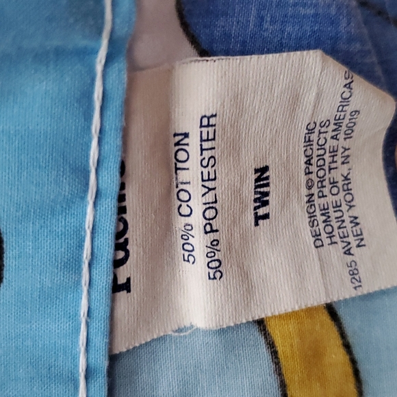 Mickey Mouse Friends Vintage Disney Hot Air Balloon Twin Flat sheet - Picture 8 of 9